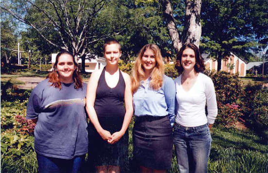 First students to graduate with a major in Women's studies