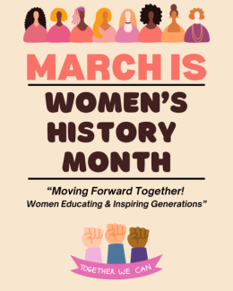 March is Women's History Month image